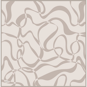 Belli Twill Saf İpek Eşarp - 2026-2027 Sonbahar-Kış 4429D (T)