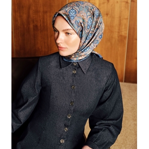 Armine Dj Sura Saf İpek Eşarp - 2026-2027 Sonbahar-Kış 9609D (S)