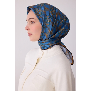 Belli Twill Saf İpek Eşarp 2026 Yaz Sezonu 4328D (T) - Renk-05