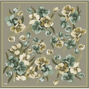 Belli Twill Saf İpek Eşarp 2026 Yaz Sezonu 4330D (T) - Renk-82