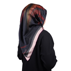 Scarfella Luxer Desenli Rayon Eşarp - Desen-03 - Renk-08