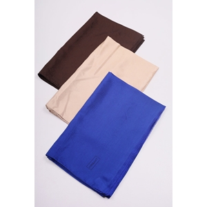 Piramit Monogram Floş Şal - Desen-06