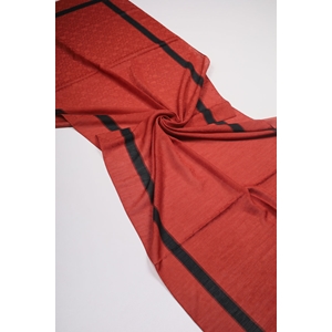 Miranda Düz Renk Monogram Şal - Desen-02