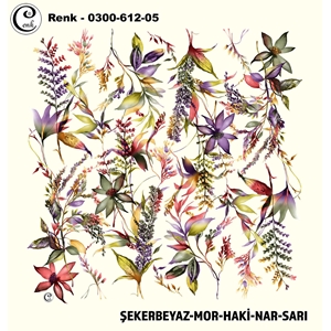 Cenk Desenli Oyalık Yazma - 0300-612 - Renk-01