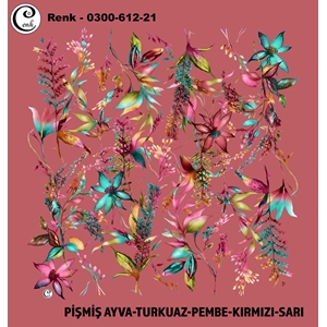 Cenk Desenli Oyalık Yazma - 0300-612 - Renk-01