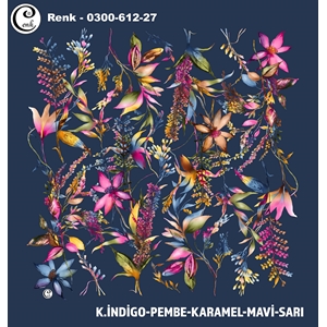 Cenk Desenli Oyalık Yazma - 0300-612 - Renk-01