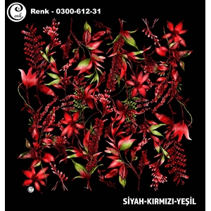 Cenk Desenli Oyalık Yazma - 0300-612 - Renk-01