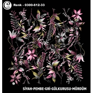 Cenk Desenli Oyalık Yazma - 0300-612 - Renk-01