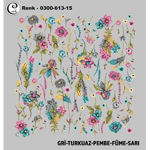 Cenk Desenli Oyalık Yazma - 0300-613 - Renk-12