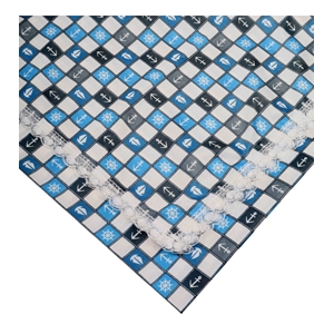 Baysem 150 x 150 cm. Güpürlü Dijital Raşel Masa Örtüsü - Sofra Bezi - Renk-29