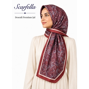Scarfella Desenli Premium Şal - Desen-11