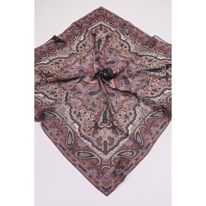 Miray Desenli Krep Eşarp - Desen-02