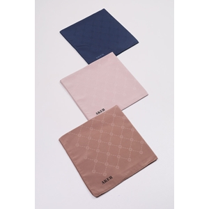 Aker Monogram Eşarp - Desen-03