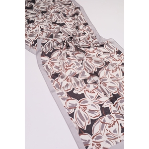 Piramit Desenli Naturel Şal - Desen-02 - Renk-03