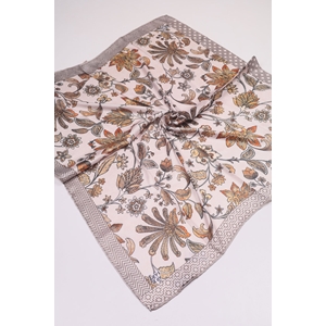 Levidor Desenli Kristal Eşarp - Desen-50