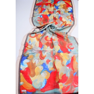 Luvensara Desenli Summer Şal - Desen-03 - Renk-09