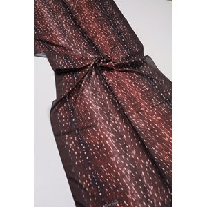Scarfella Desenli Silk Licra Şal - Desen-10