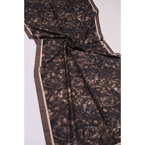 Scarfella Desenli Silk Licra Şal - Desen-11