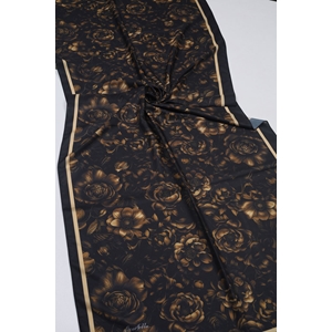 Scarfella Desenli Silk Licra Şal - Desen-11