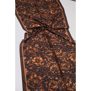 Scarfella Desenli Silk Licra Şal - Desen-11