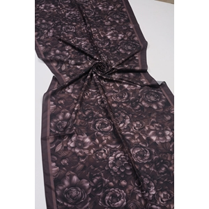 Scarfella Desenli Silk Licra Şal - Desen-11