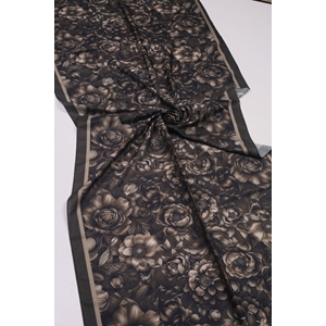 Scarfella Desenli Silk Licra Şal - Desen-11