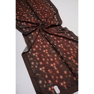 Scarfella Desenli Silk Licra Şal - Desen-13