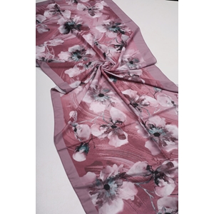 Scarfella Desenli Naturel Şal - Desen-130