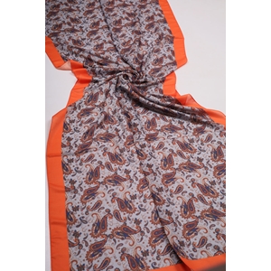 Scarfella Desenli Naturel Şal - Desen-135