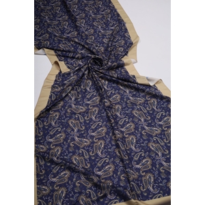 Scarfella Desenli Naturel Şal - Desen-135