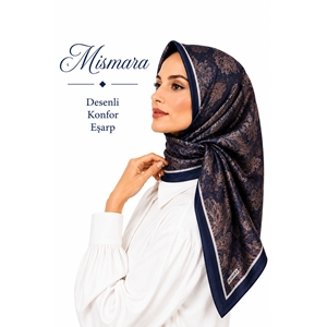 Mismara Desenli Konfor Eşarp - Desen-06