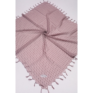 Firuze Star Desenli Boncuklu Tülbent - Desen-57