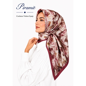 Piramit Coolness Viskon Eşarp - Desen-07