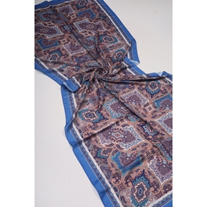 Scarfella Desenli Naturel Şal - Desen-156