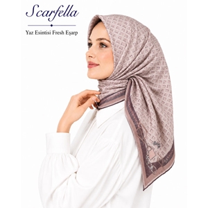 Scarfella Yaz Esintisi Fresh Eşarp - Desen-105