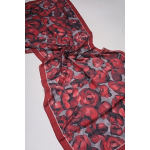 Scarfella Desenli Bambu Kraş Şal - Desen-12