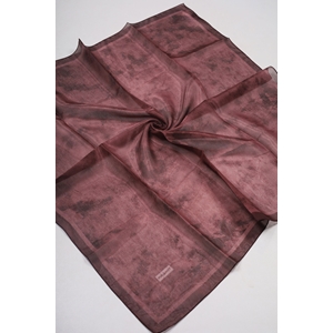 Piramit Desenli Simli Bantlı Abiye Eşarp - Desen-01 - Renk-19