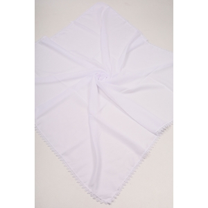 Baysem Hacı Tülbenti 110 cm. Dikişli - Desen-02