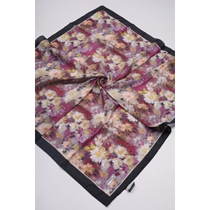 Bonjela Desenli Naturel Eşarp - Desen-01