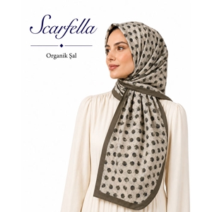 Scarfella Organik Şal - Desen-12