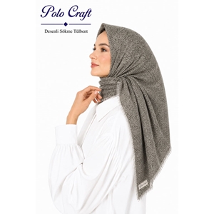Polo Craft Desenli Sökme Tülbent - Desen-03