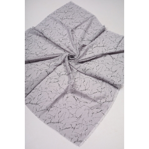 Baysem Desenli Keten Flamlı Eşarp - Desen-27