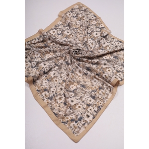 Scarfella Desenli Premium Bambu Kraş Eşarp - Desen-03