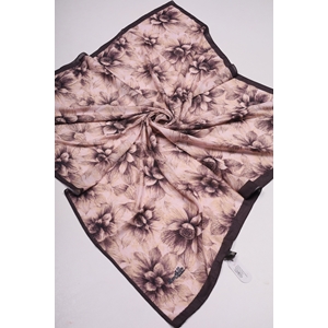 Scarfella Desenli Premium Bambu Kraş Eşarp - Desen-04