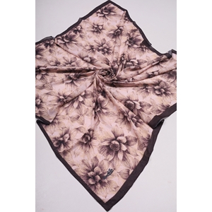 Scarfella Desenli Premium Bambu Kraş Eşarp - Desen-04