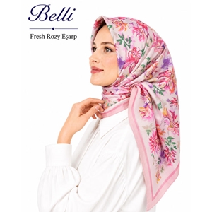 Belli Fresh Rozy Eşarp - Desen-08