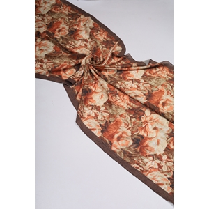 Scarfella Desenli Premium Bambu Kraş Şal - Desen-07