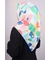 Hint İpek Desenli Otantik Eşarp - Desen-01
