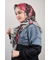 Poloist Desenli Sökme Tülbent - Desen-281