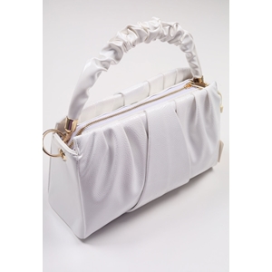 Levidor 930074 Bayan Çanta - Beyaz Rugan